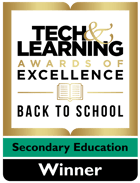 Tech & Learning 2021 Secondary Education Award WDC20E-01